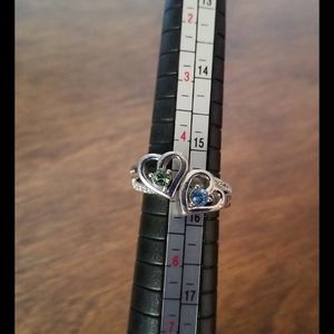 Sterling Heart Ring Size 5